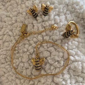 Kate Spade Bumble Bee jewelry set